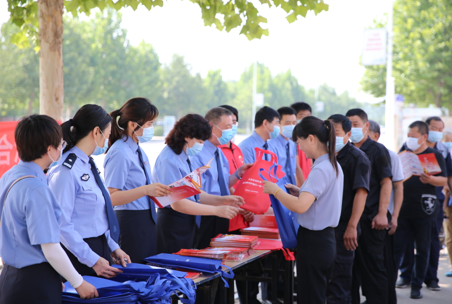 天津市宝坻区普法行动